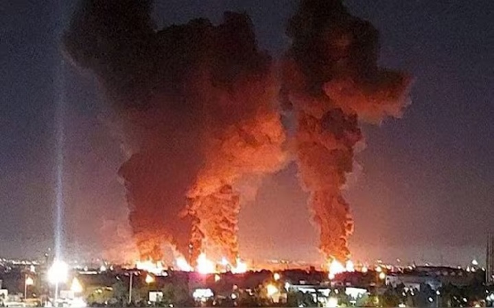 সৌদি আরবের জ্বালানি স্থাপনায় আগুন, আকাশে ধোঁয়ার কুণ্ডলী